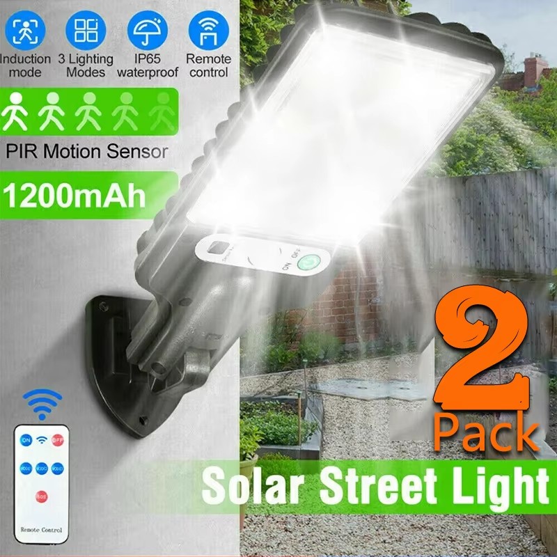 Solar Garden Light - 인체감지 센서가 있는 3가지 모드 야외