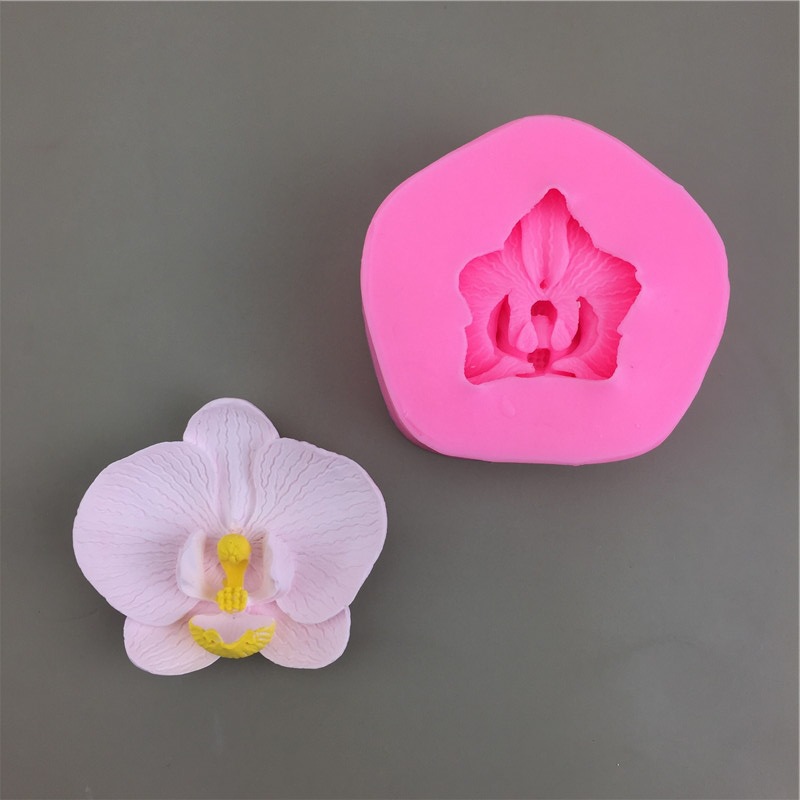 Eco Soap - 3D 꽃 아로마테라피 몰드 나비 난초