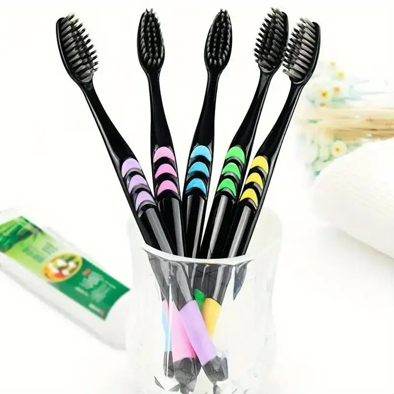 10Pcs 대나무 숯 울트라 소프트 나노 칫솔 성인 풀 - Bamboo Toothbrush 리뷰 및 가격