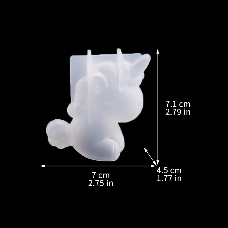 3D 기하학 실리콘 유니콘 고양이 사슴 곰 금형 비누  - Eco Soap 리뷰 및 가격