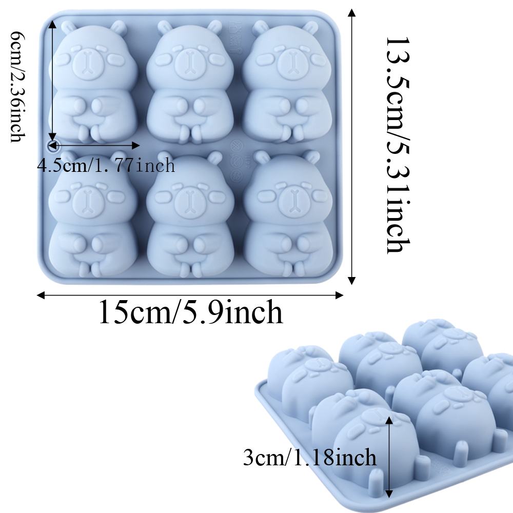 1. 귀여운 카피바라 모양의 실리콘 케이크 틀로, 초콜 - Eco Soap 리뷰 및 가격