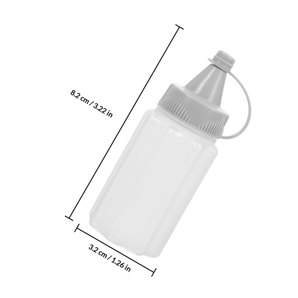 8개 세트, 투명 플라스틱 재질의 주방용 짜서 쓰는 병 - Reusable Bottle 리뷰 및 가격