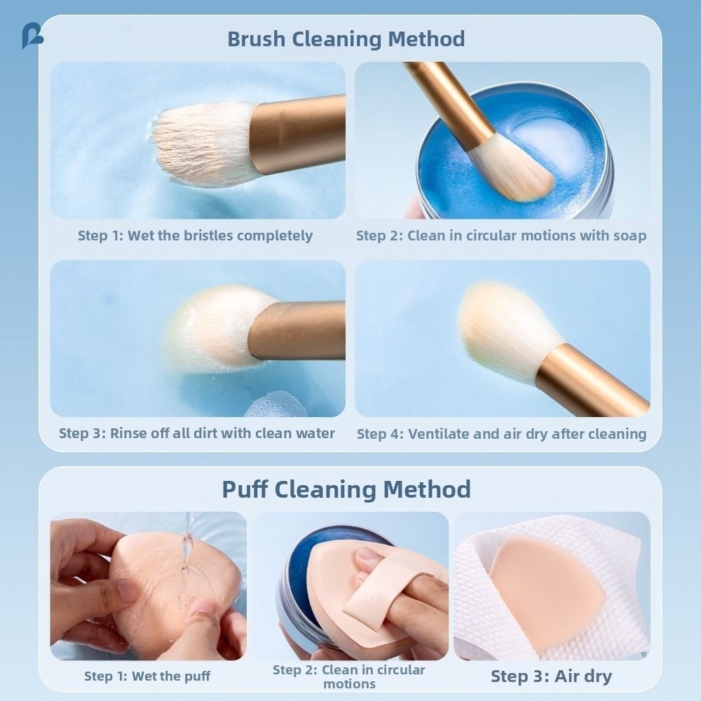 실리콘 매트가 함께 제공되는 메이크업 브러시 클리너,  - Eco Sponge 리뷰 및 가격