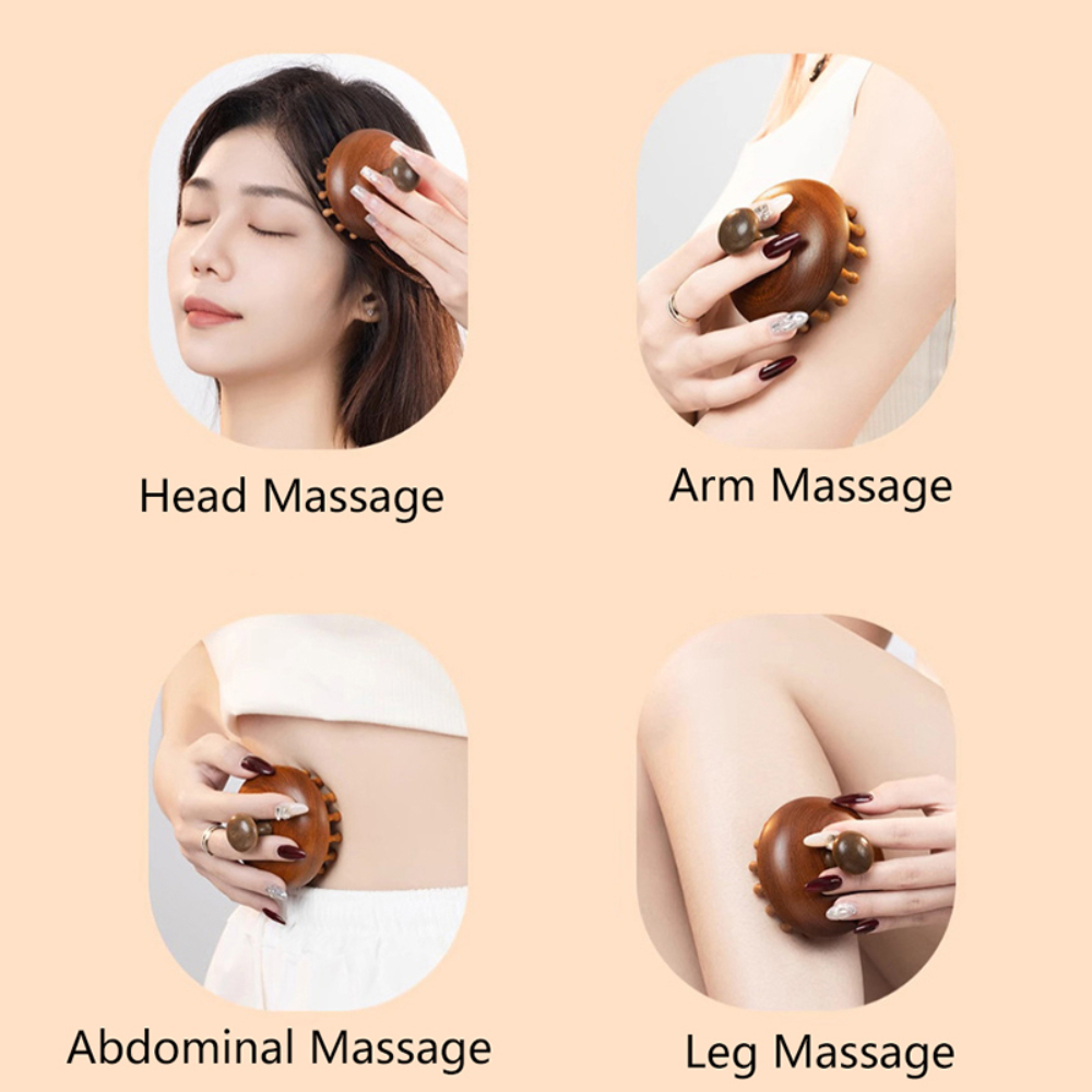 나무 버섯 모양 디스크 마사지 빗, 머리 마사지 빗,  - Bamboo Toothbrush 리뷰 및 가격